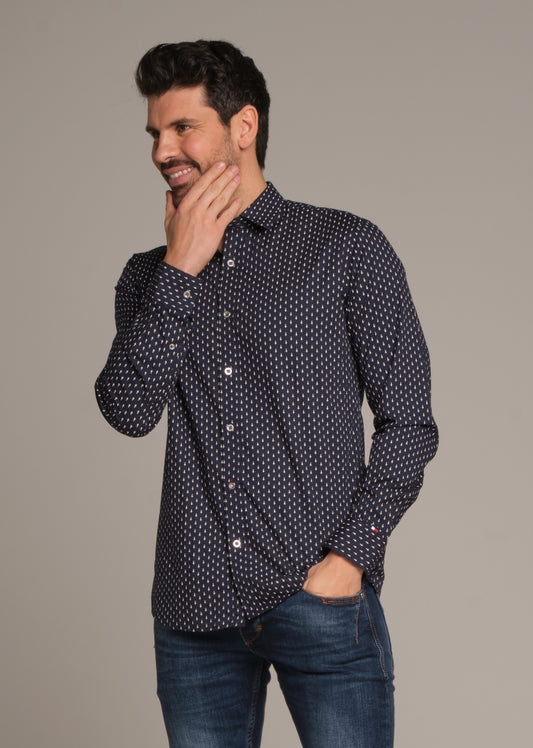 Chemise en coton LOOPING NATO