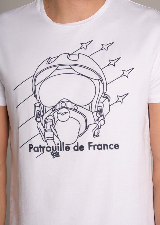T-shirt blanc RESCUE CALDER