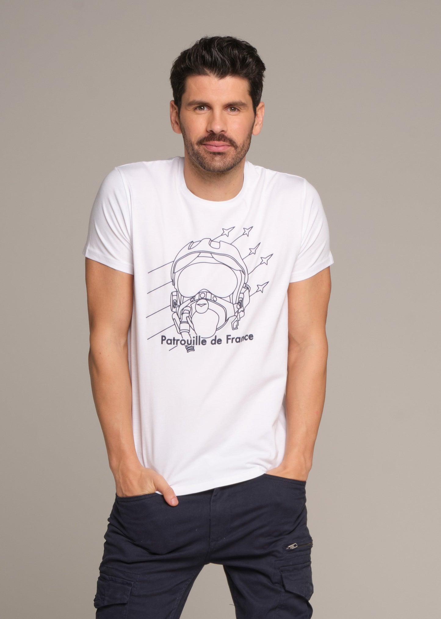 T-shirt blanc RESCUE CALDER