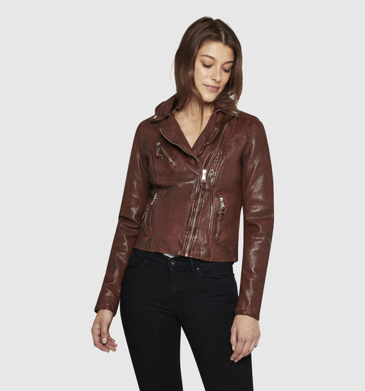 Blouson cuir BRIDGET JANEIRO