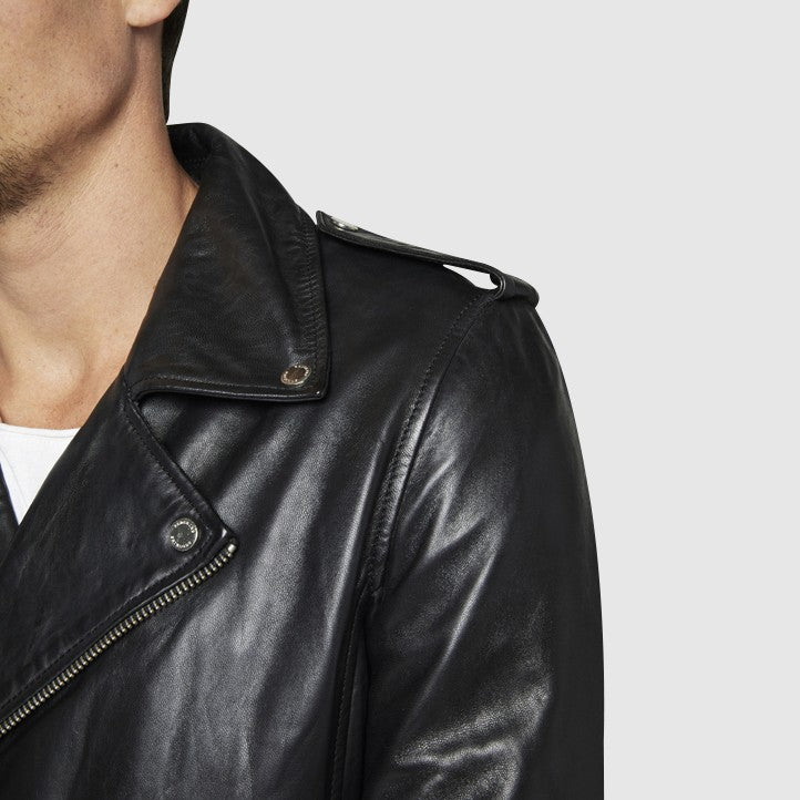 Blouson cuir DYER GETTY