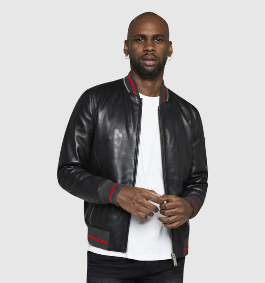 Blouson cuir LETO STAFFORD