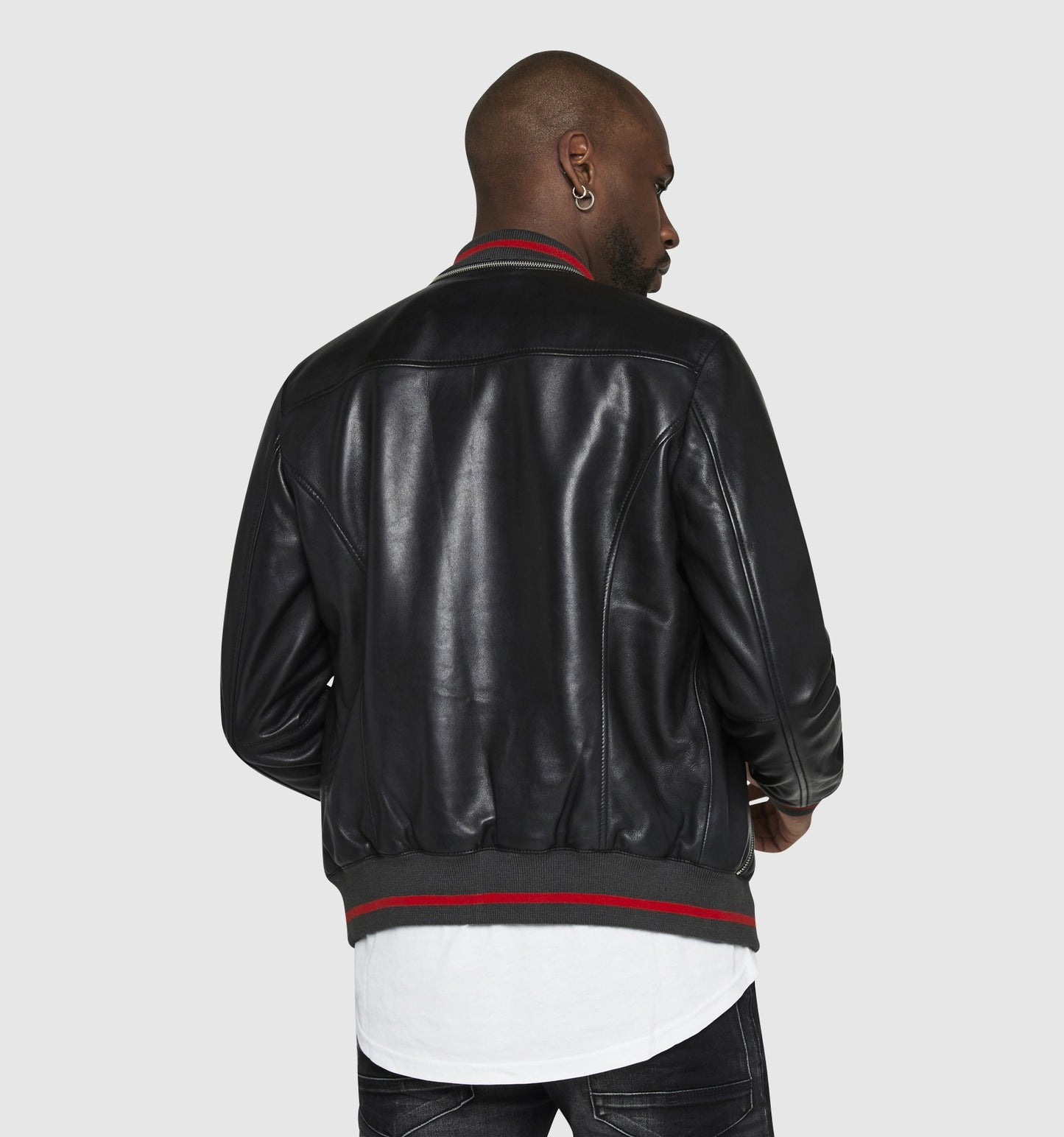 Blouson cuir LETO STAFFORD