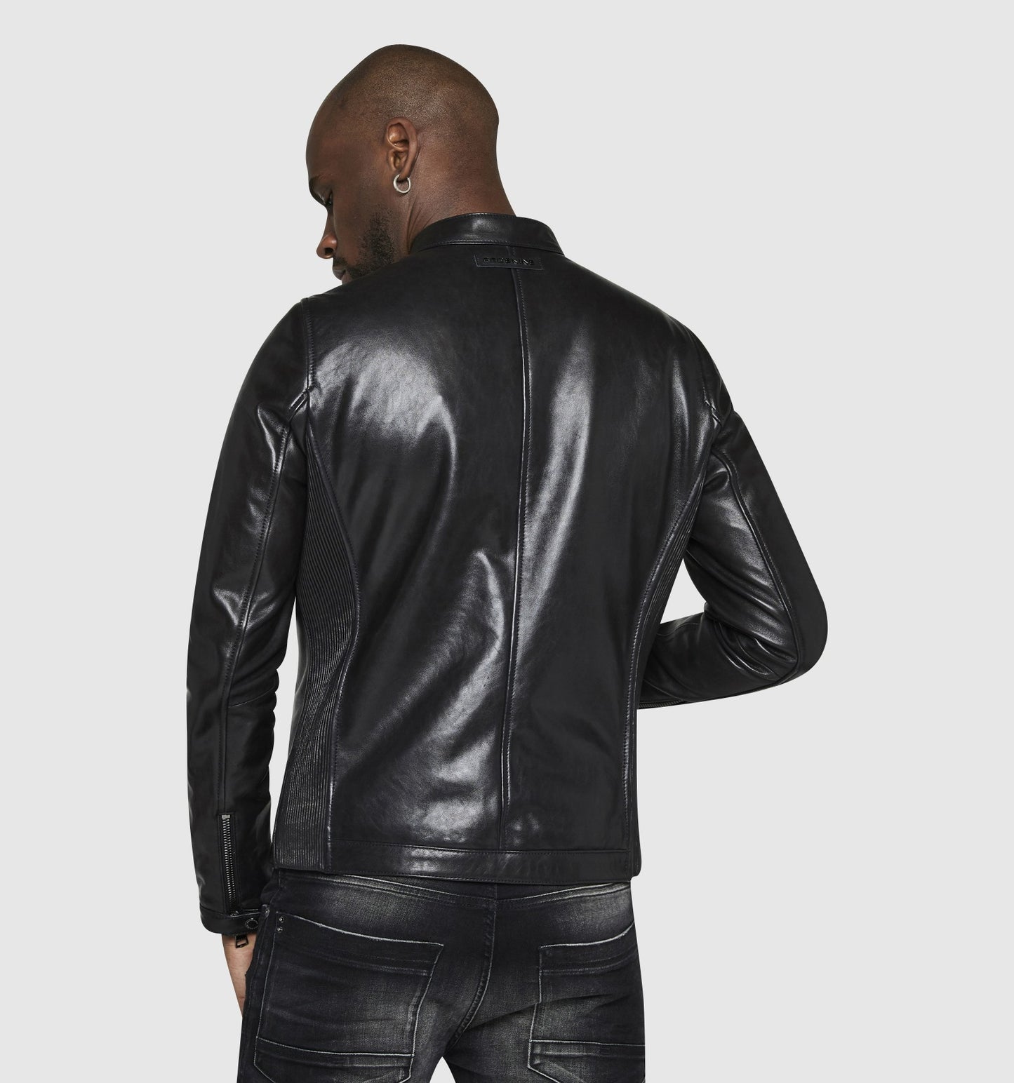 Blouson cuir MCQUEEN STAFFORD
