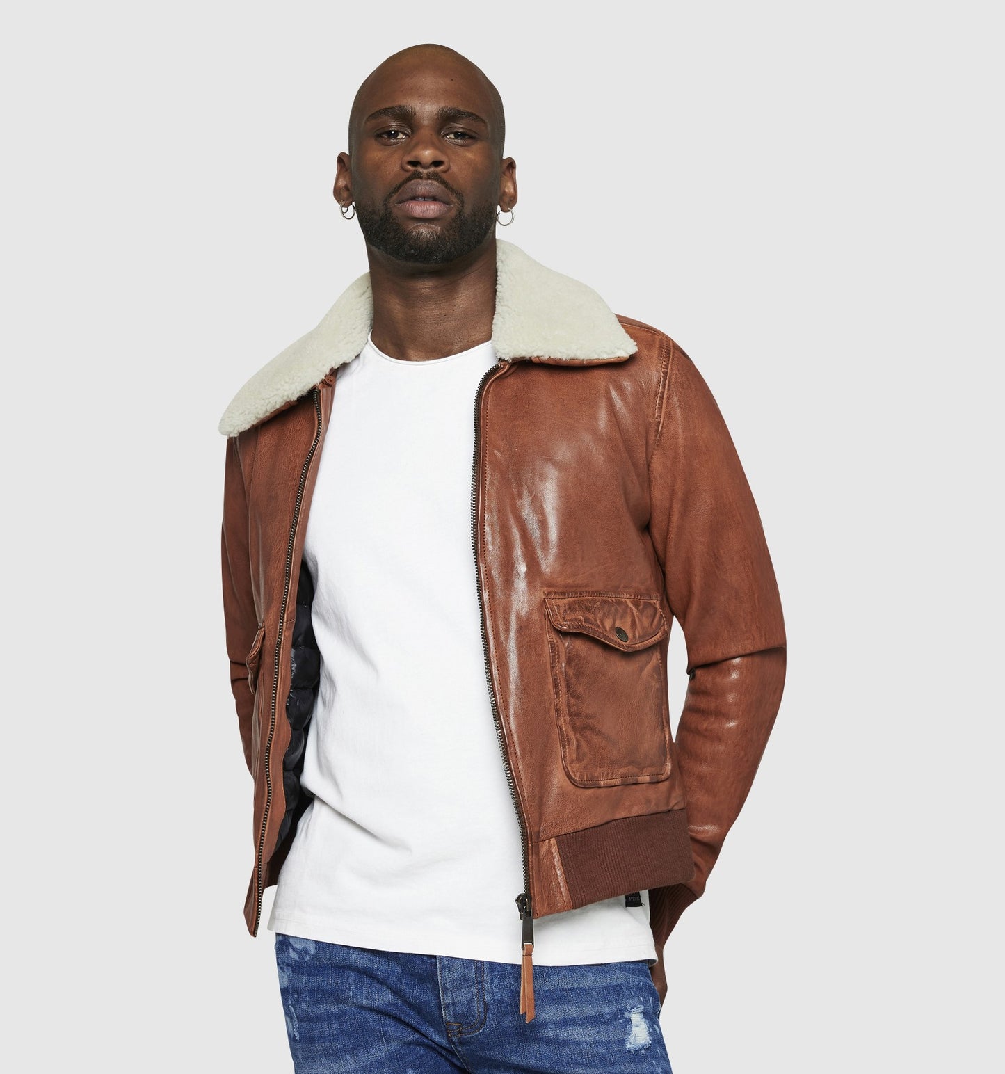Blouson cuir PILOT JANEIRO