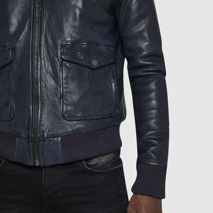 Blouson cuir PILOT JANEIRO