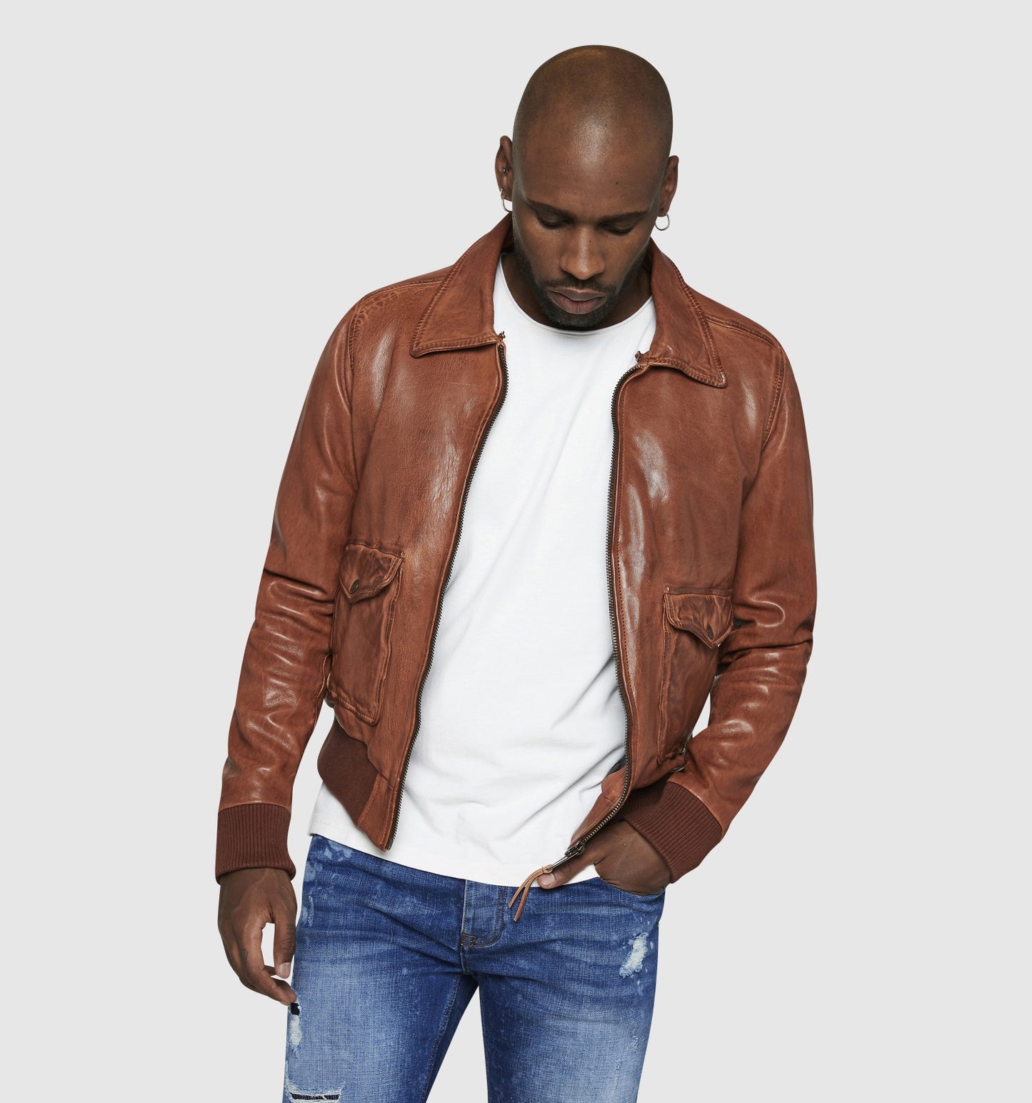 Blouson cuir PILOT JANEIRO