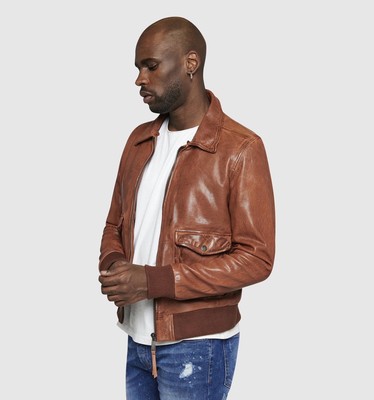 Blouson cuir PILOT JANEIRO