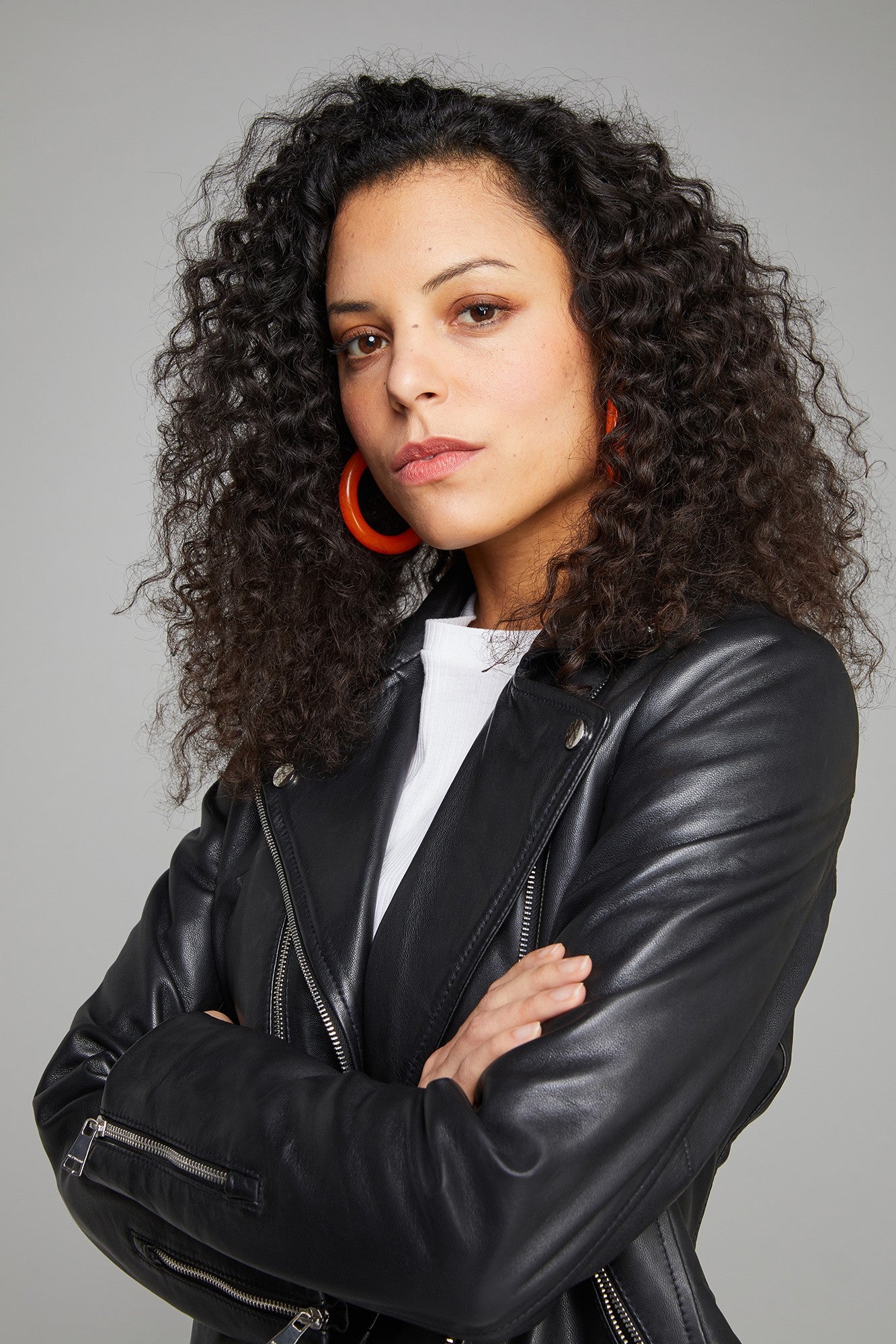Blouson cuir TAYLOR PALOMA noir
