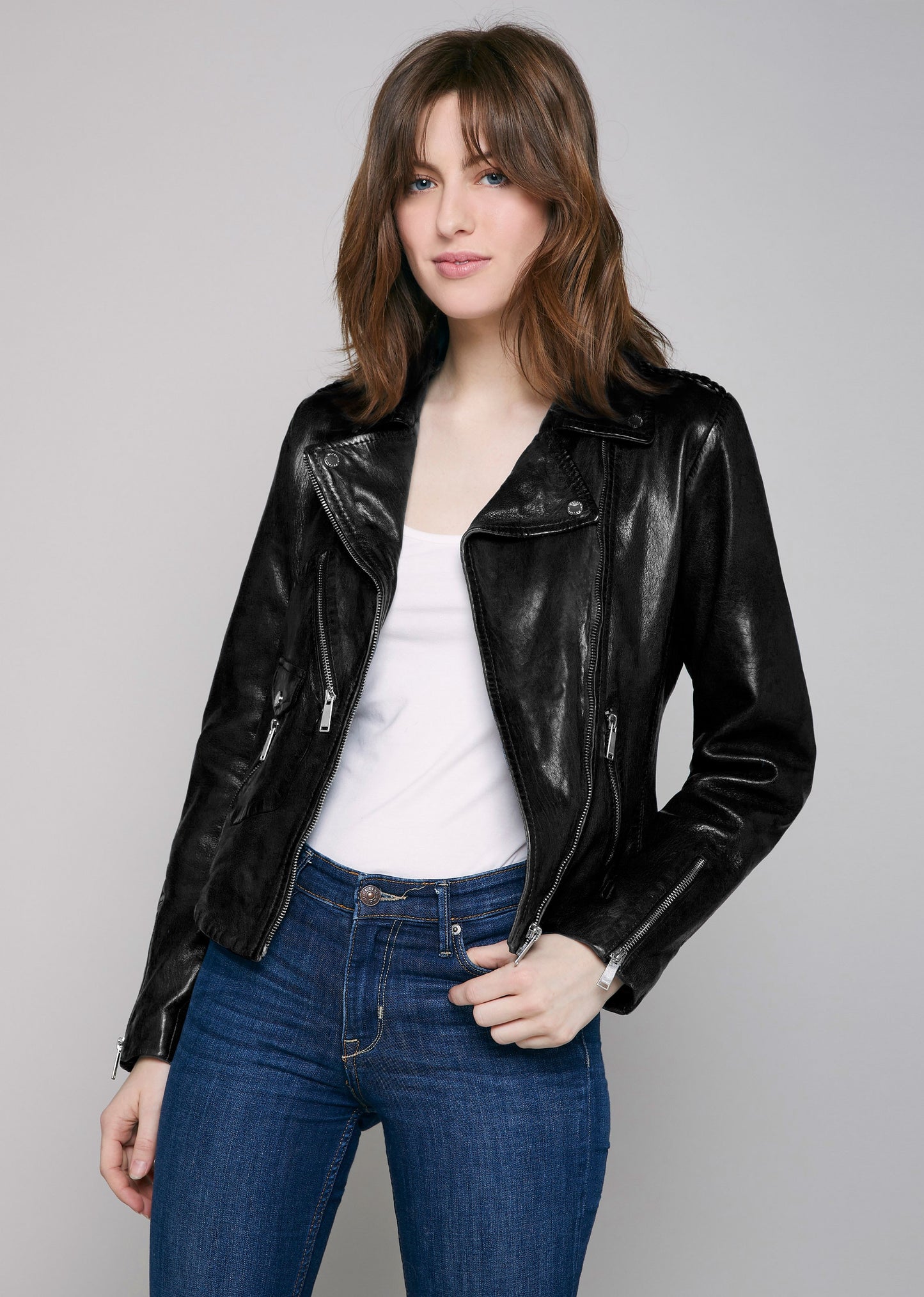 Blouson cuir JAZZ EARLEY