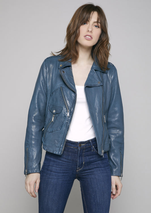 Blouson cuir JAZZ EARLEY