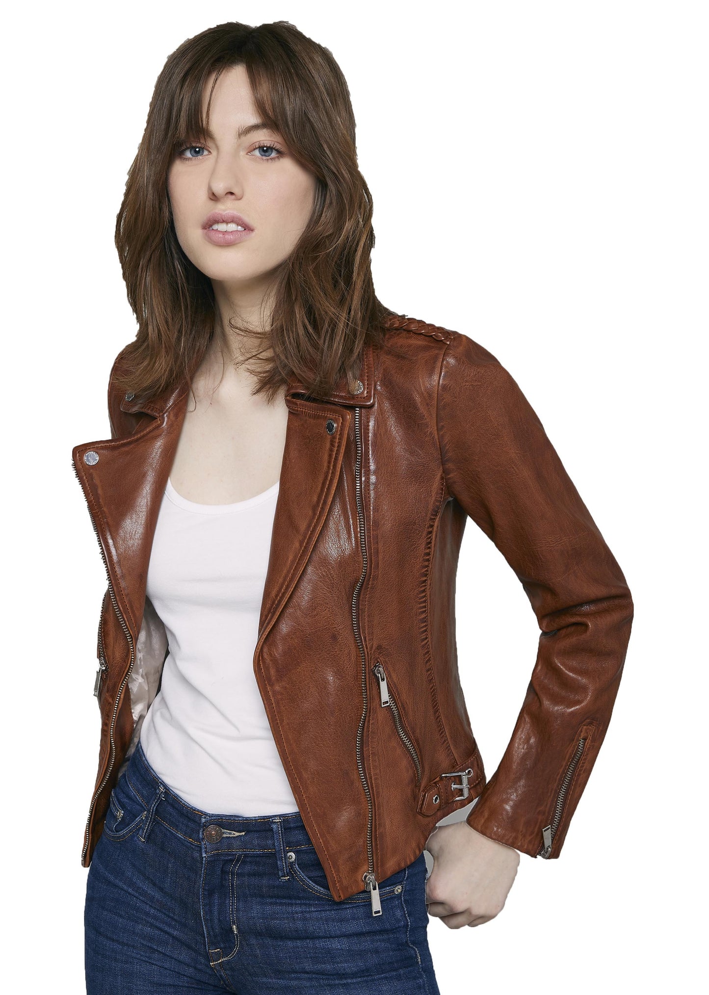 Blouson cuir JAZZ EARLEY