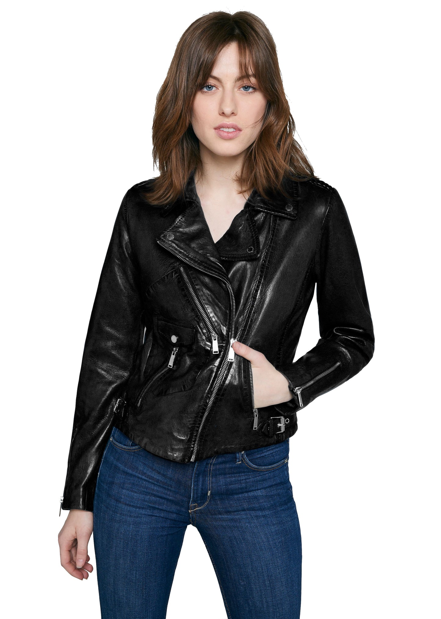 Blouson cuir JAZZ EARLEY