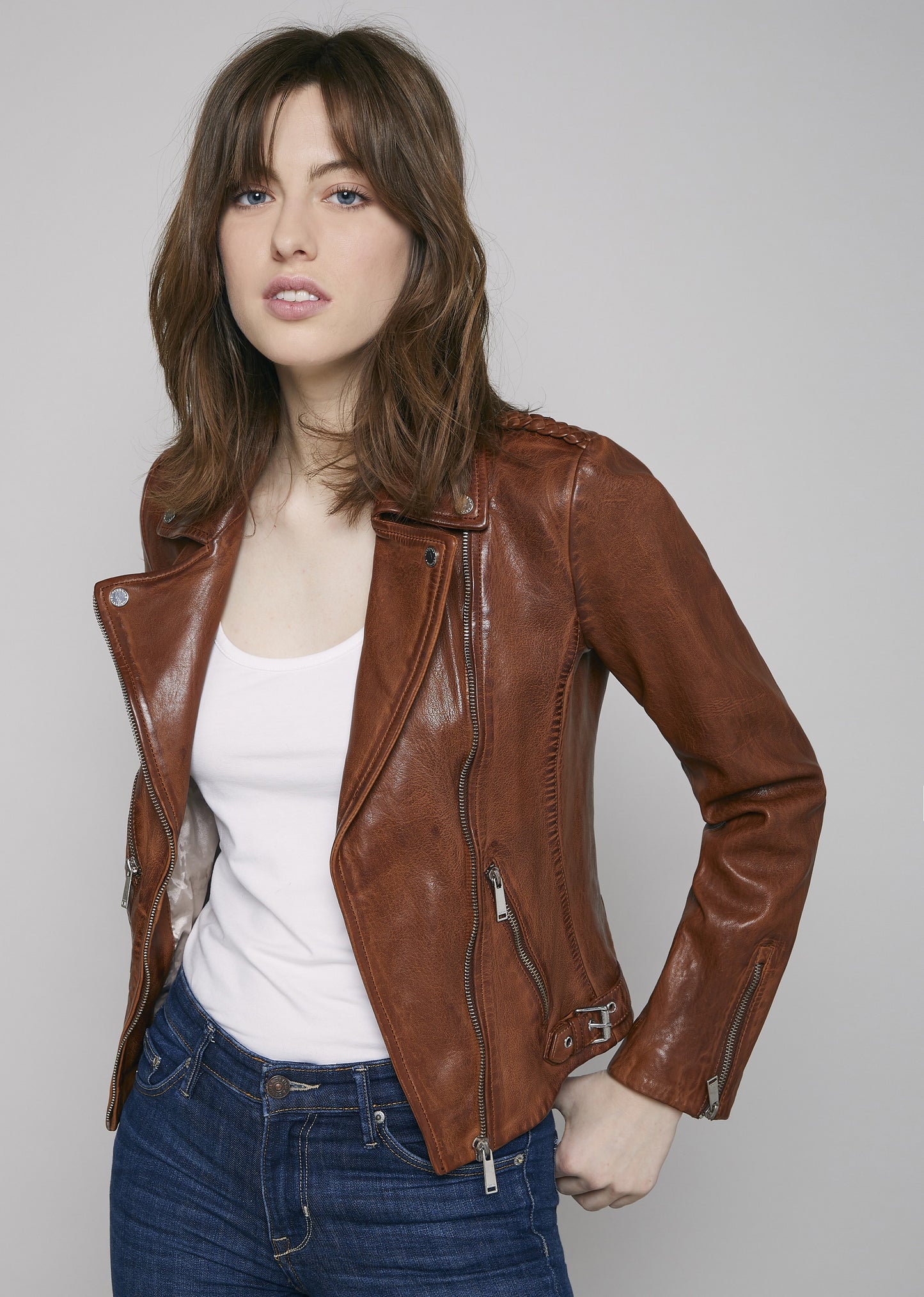 Blouson cuir JAZZ EARLEY