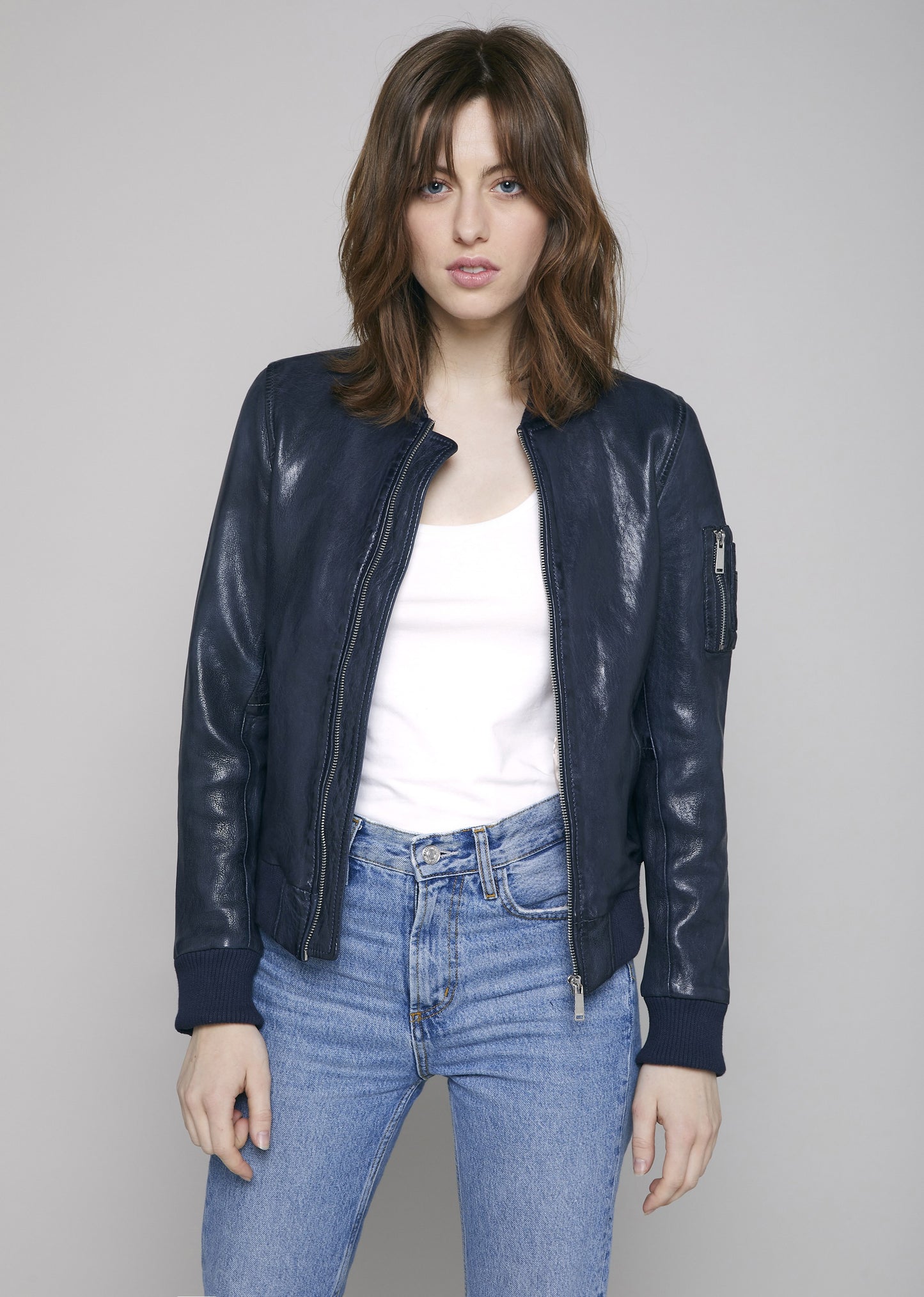 Blouson cuir KELIS EARLEY