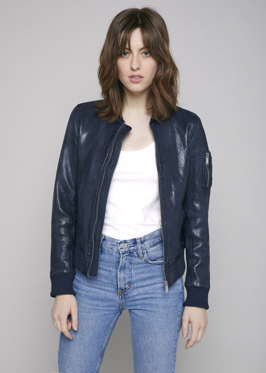 Blouson cuir KELIS EARLEY