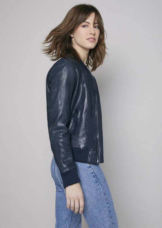 Blouson cuir KELIS EARLEY