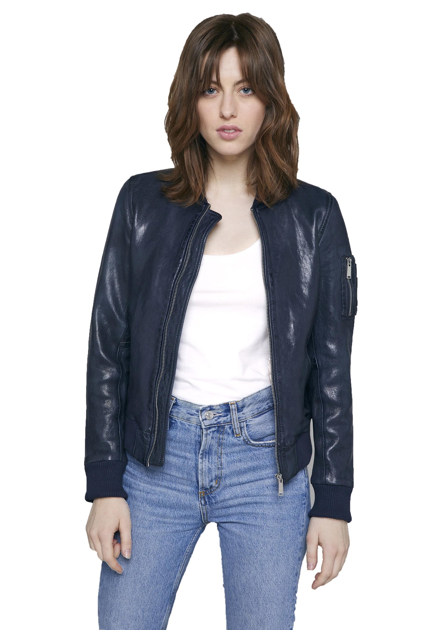 Blouson cuir KELIS EARLEY