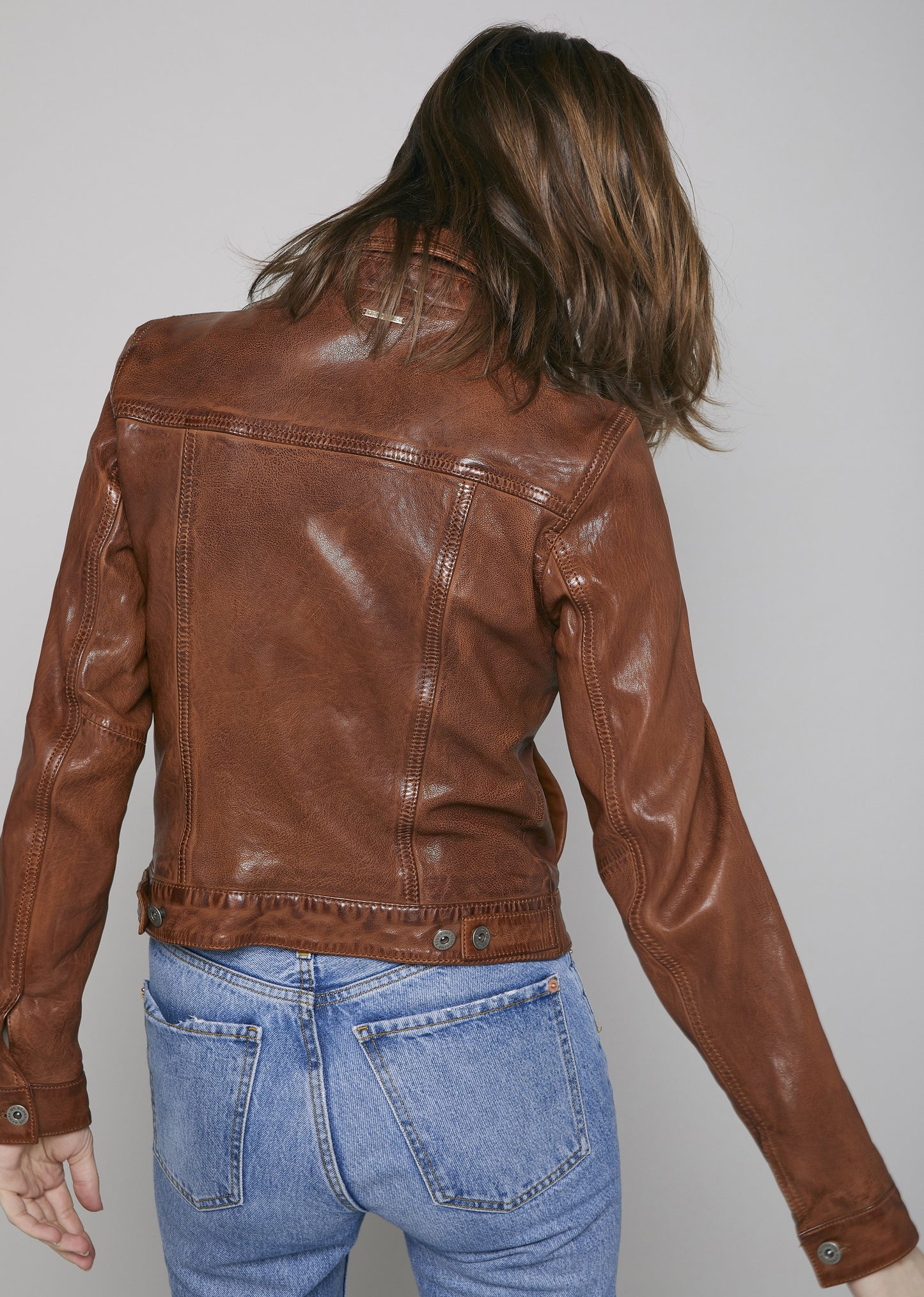 Blouson cuir PERCY EARLEY
