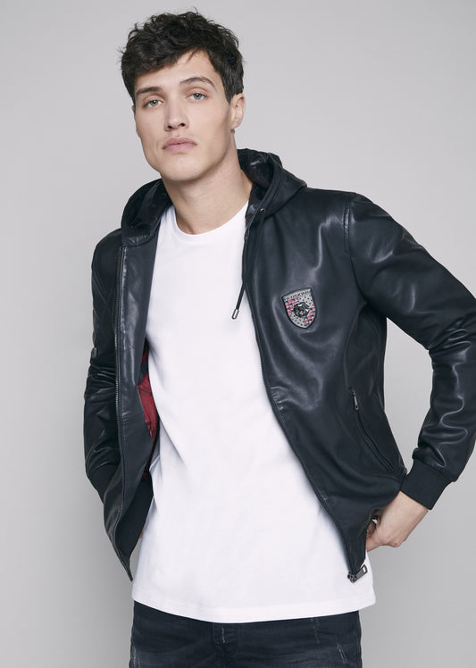 Veste en cuir ASTON SEA