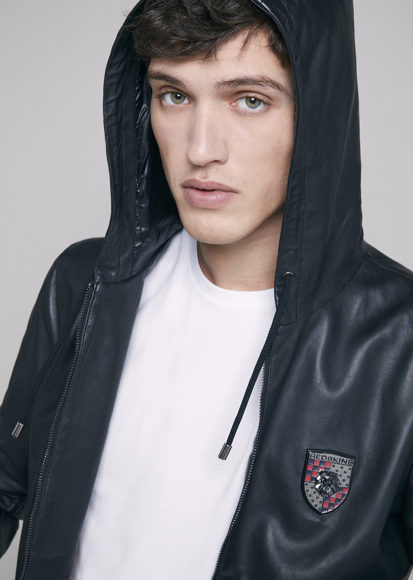 Veste en cuir ASTON SEA