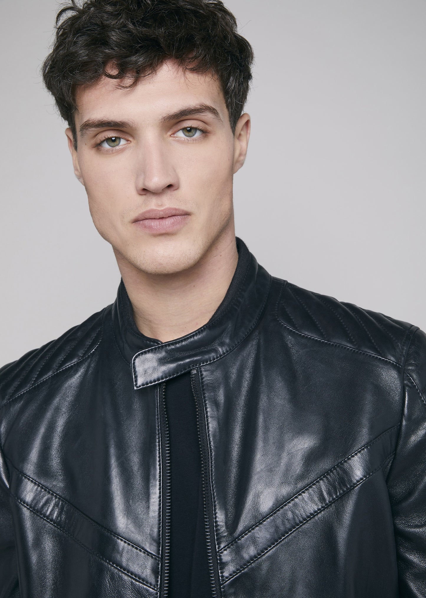 Blouson cuir ASTOR STARTUP