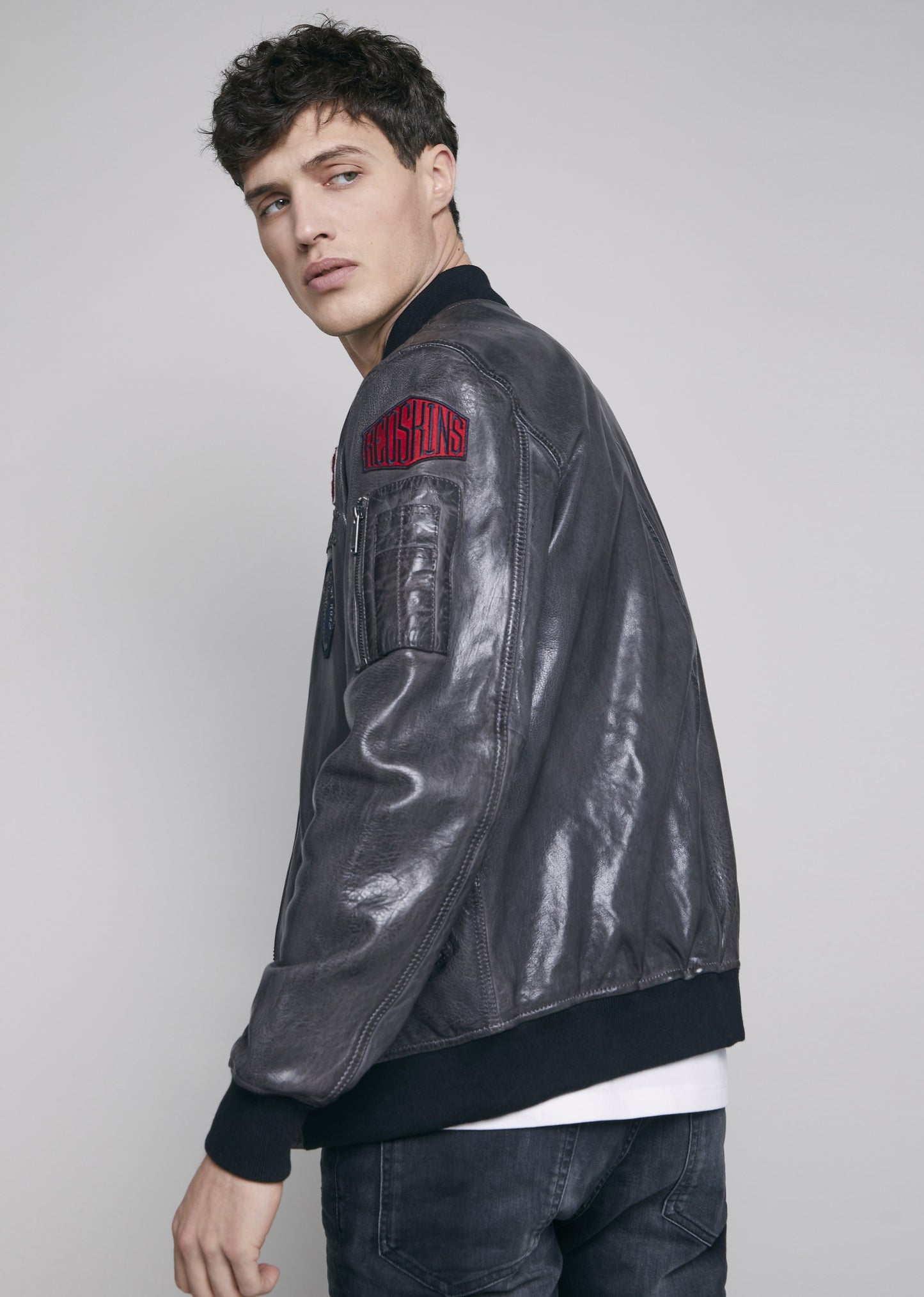 Blouson cuir BUSHWICK EARLEY