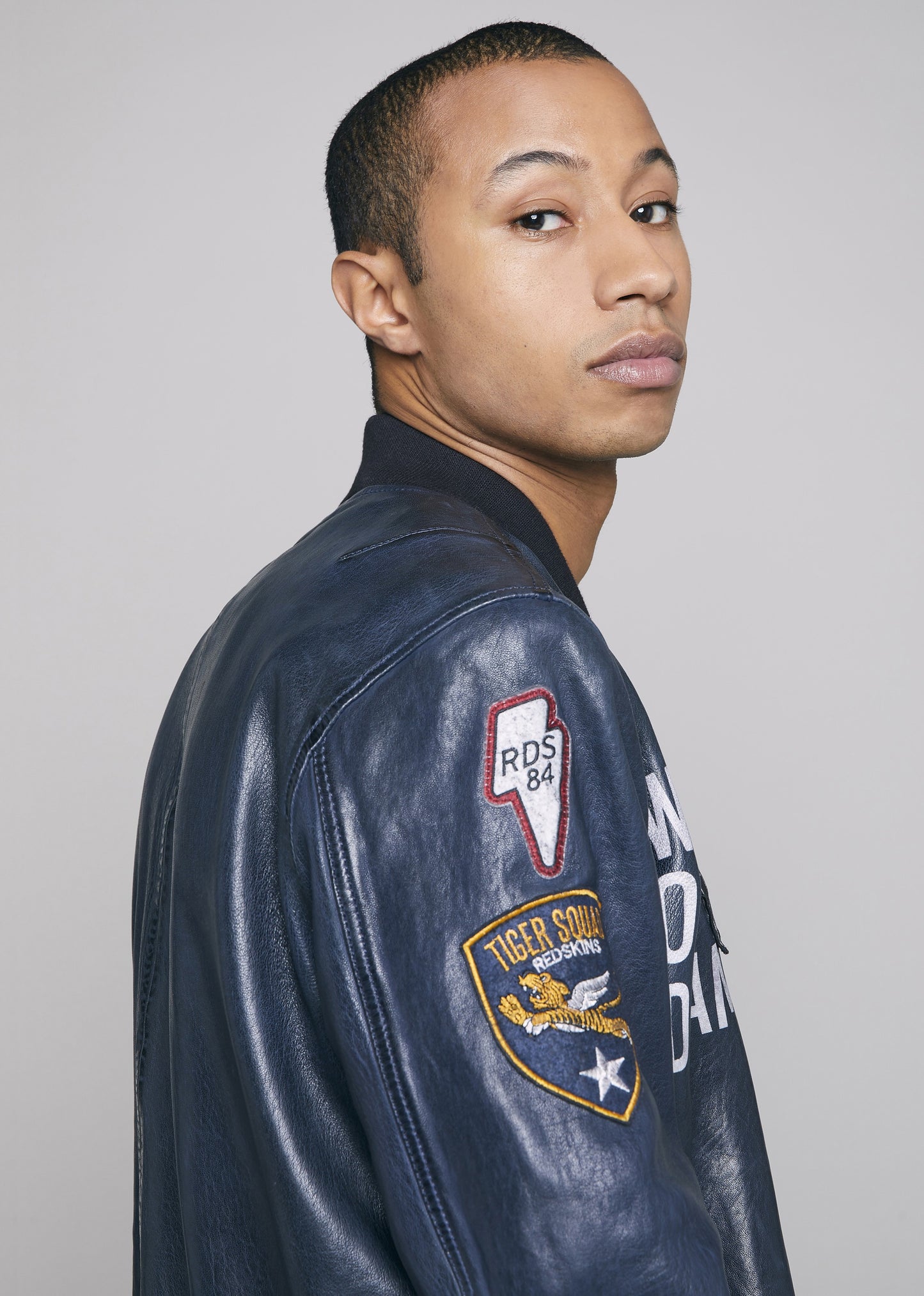 Blouson cuir BUSHWICK EARLEY