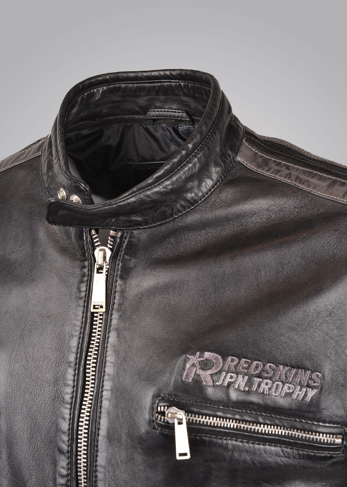 Blouson cuir CARDIFF EARLEY