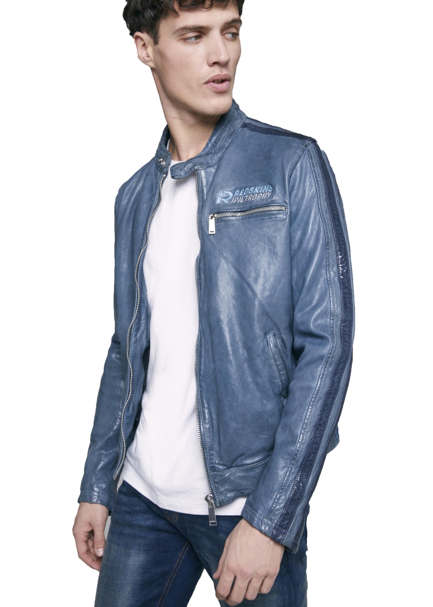 Blouson cuir CARDIFF EARLEY