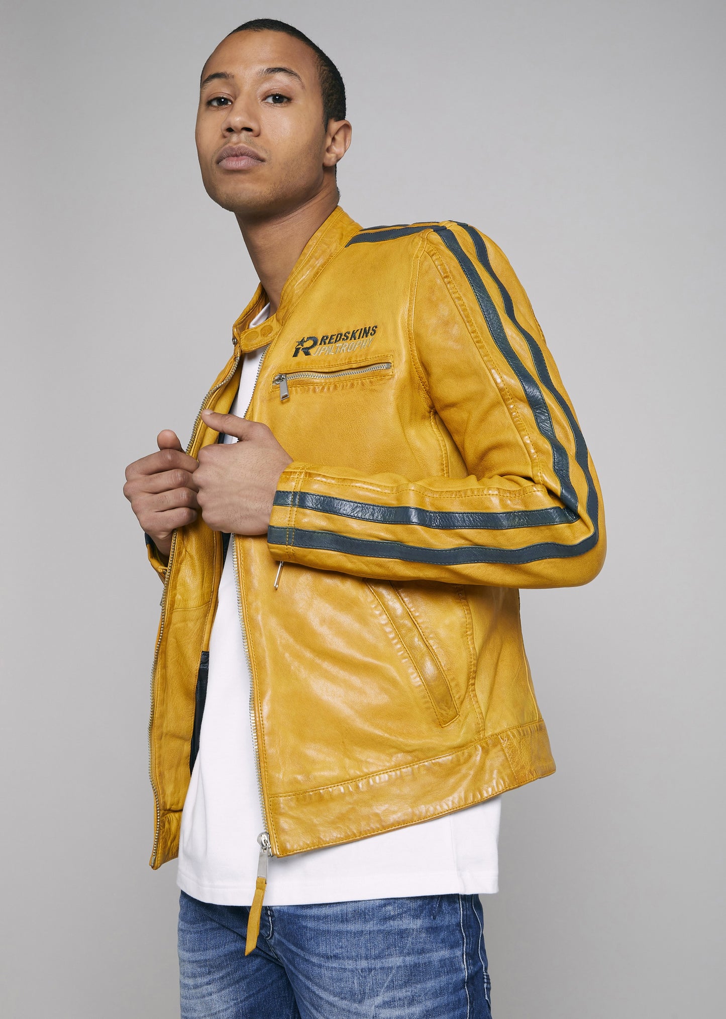 Blouson cuir CARDIFF EARLEY