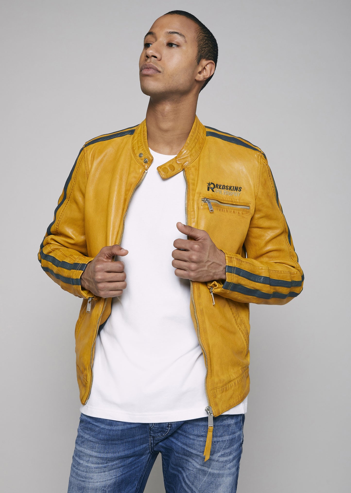 Blouson cuir CARDIFF EARLEY