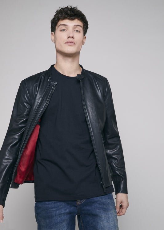 Blouson cuir KASE SISLEY