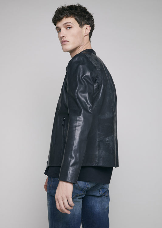 Blouson cuir KASE SISLEY