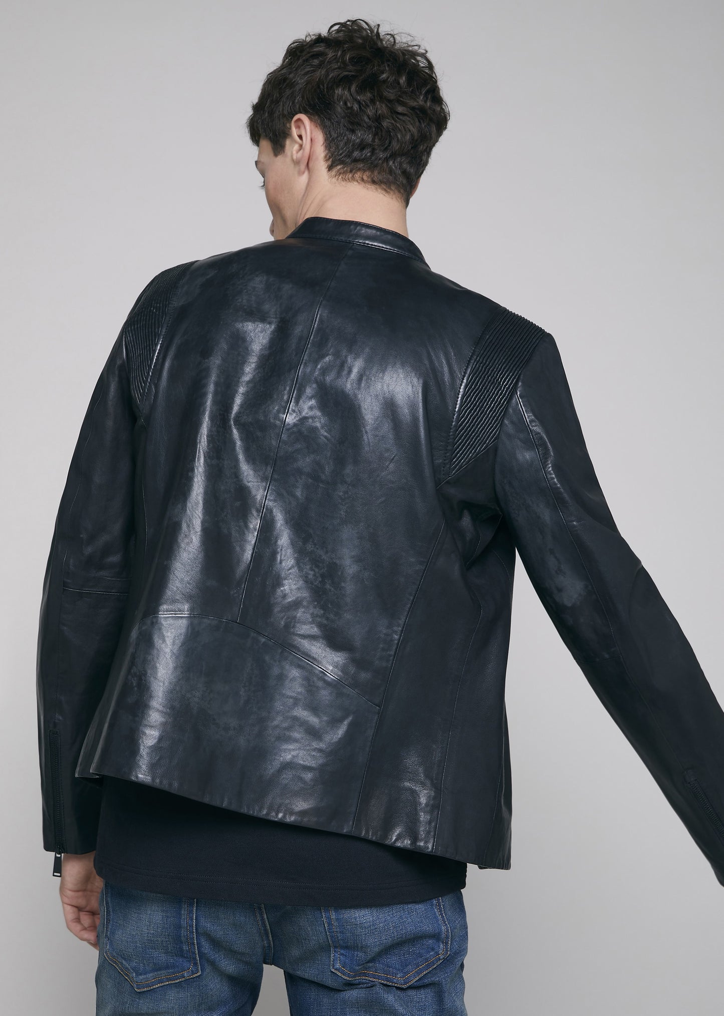 Blouson cuir KASE SISLEY