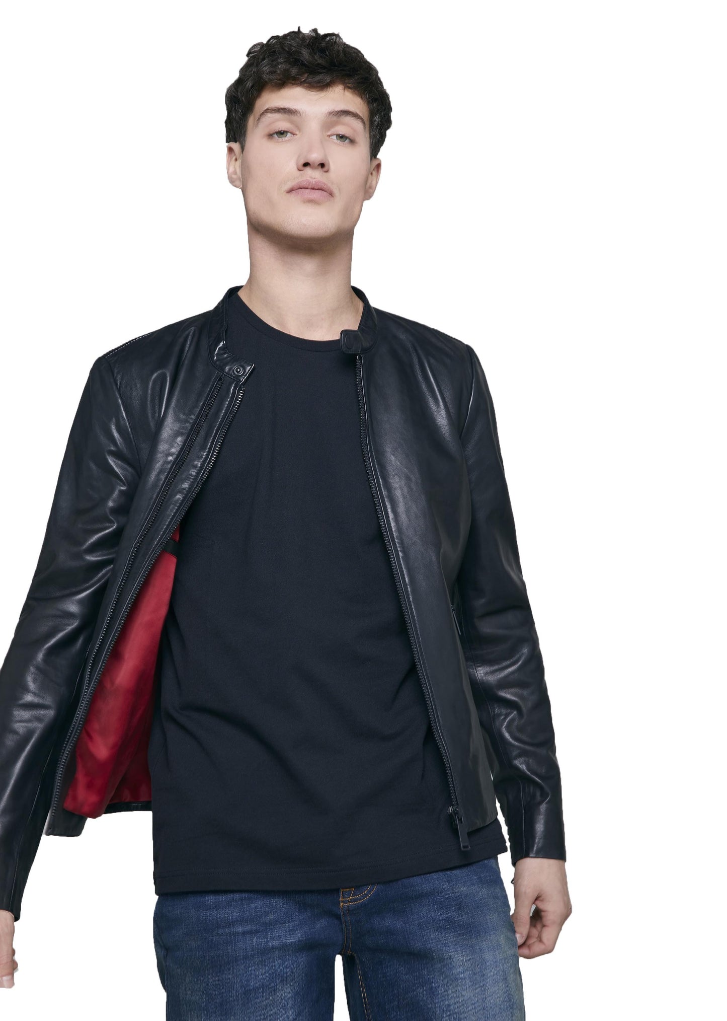 Blouson cuir KASE SISLEY