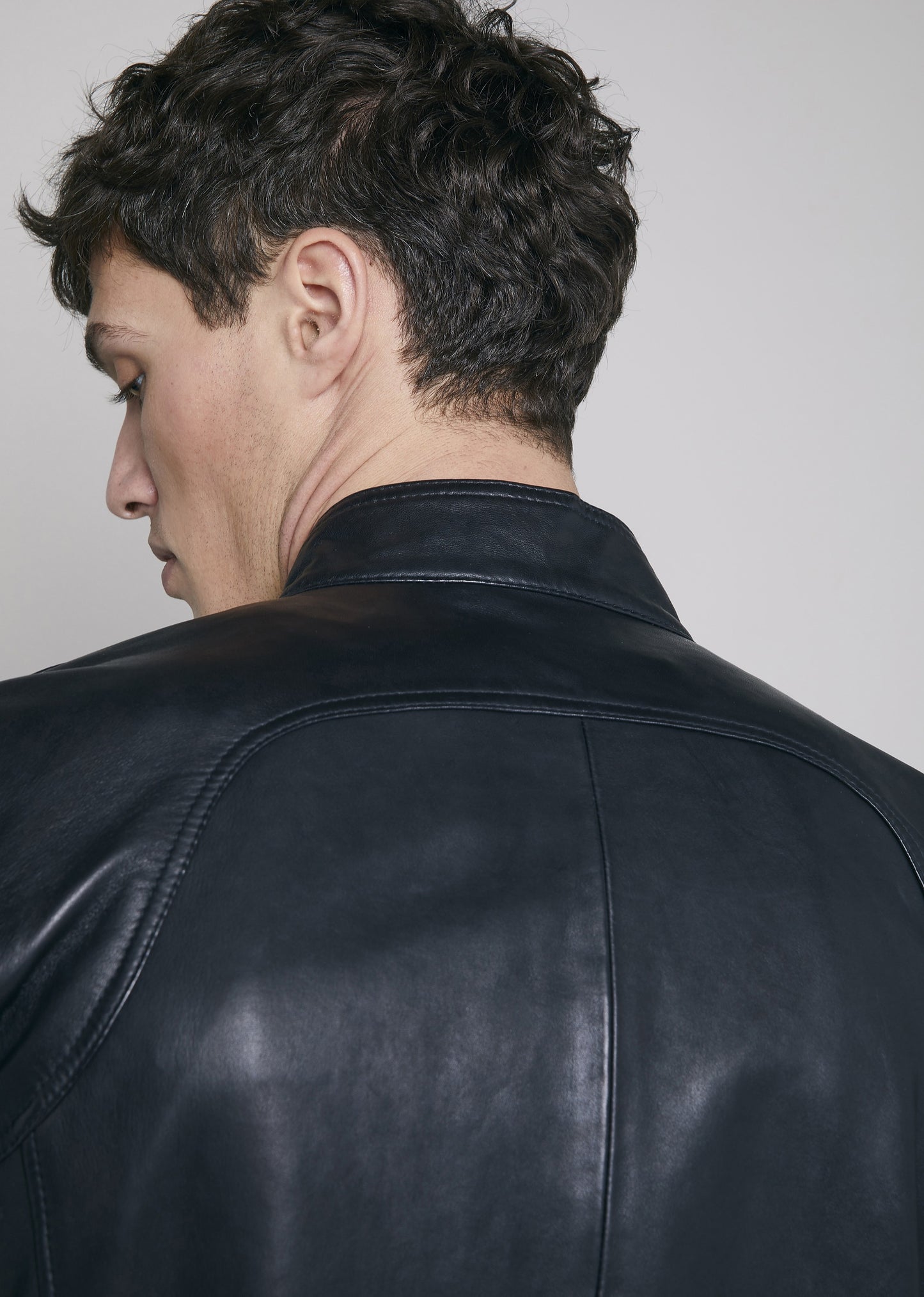 Blouson cuir MIAMI SISLEY