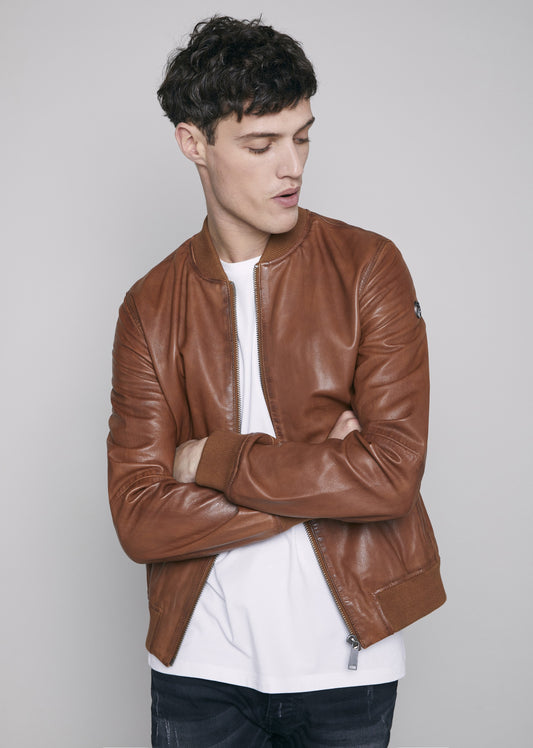 Blouson cuir NEVILLE BERKELEY