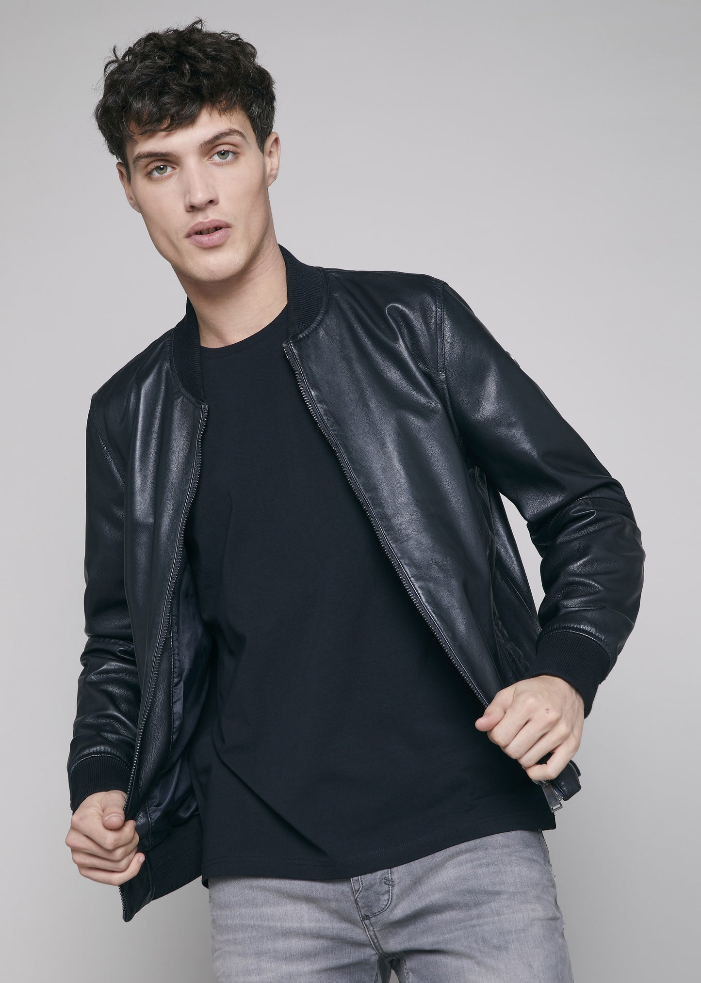 Blouson cuir NEVILLE BERKELEY