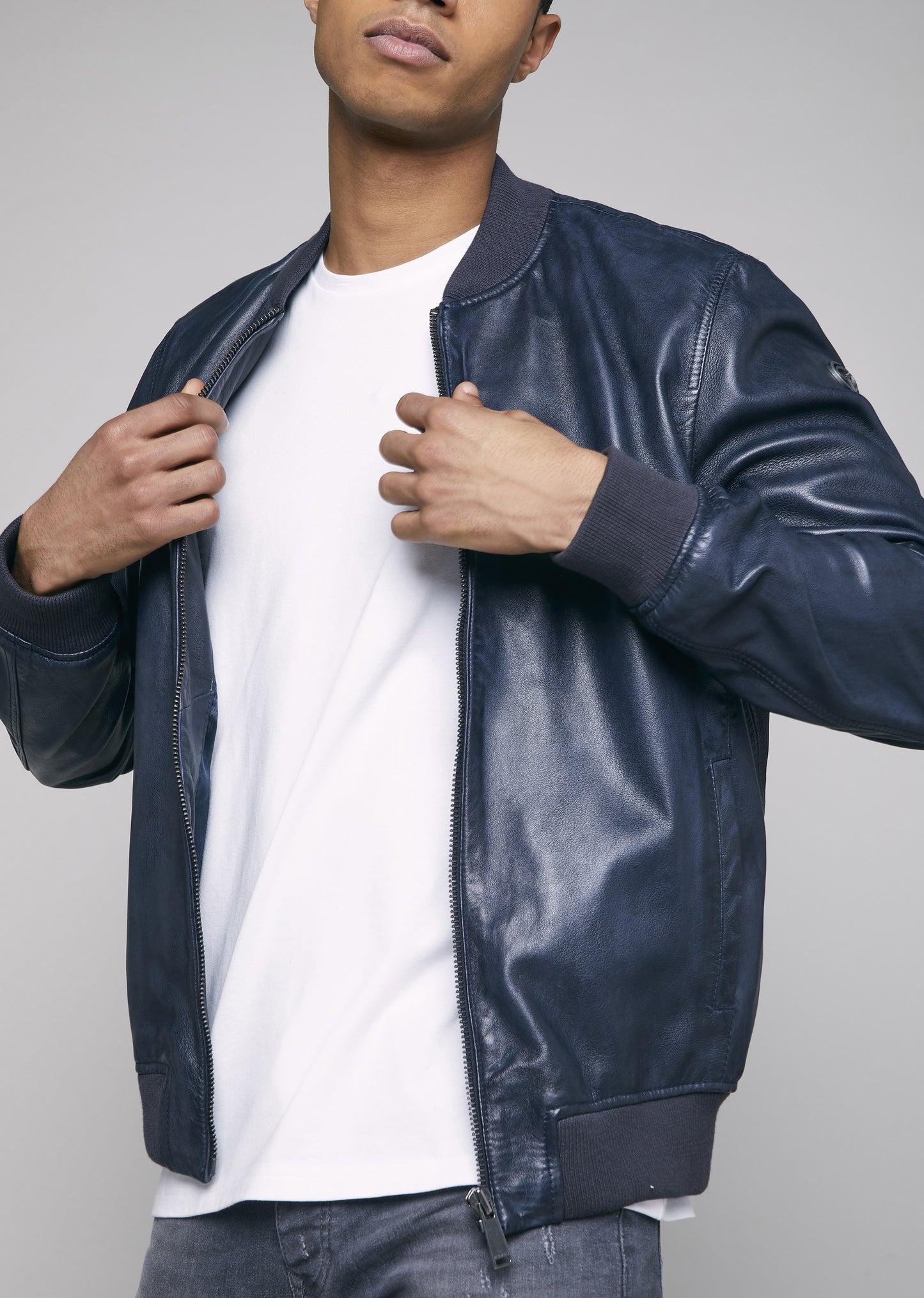 Blouson cuir NEVILLE BERKELEY