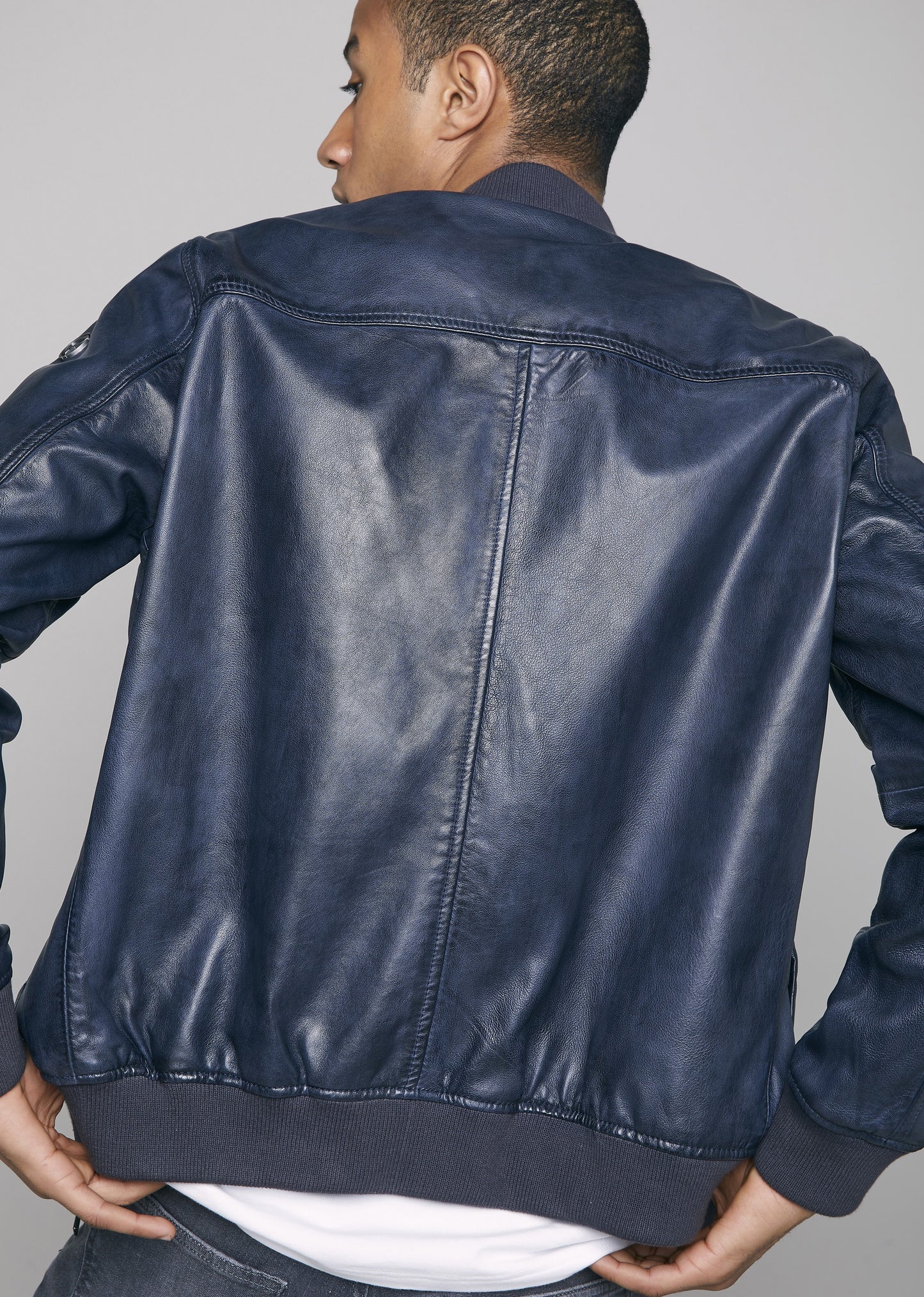 Blouson cuir NEVILLE BERKELEY