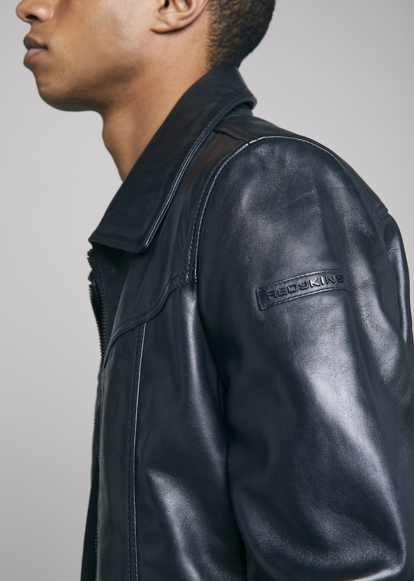 Blouson cuir ROWLEY STARTUP