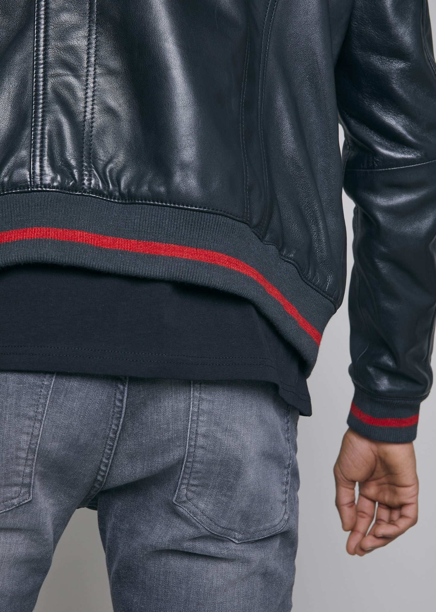 Blouson cuir ROWLEY STARTUP