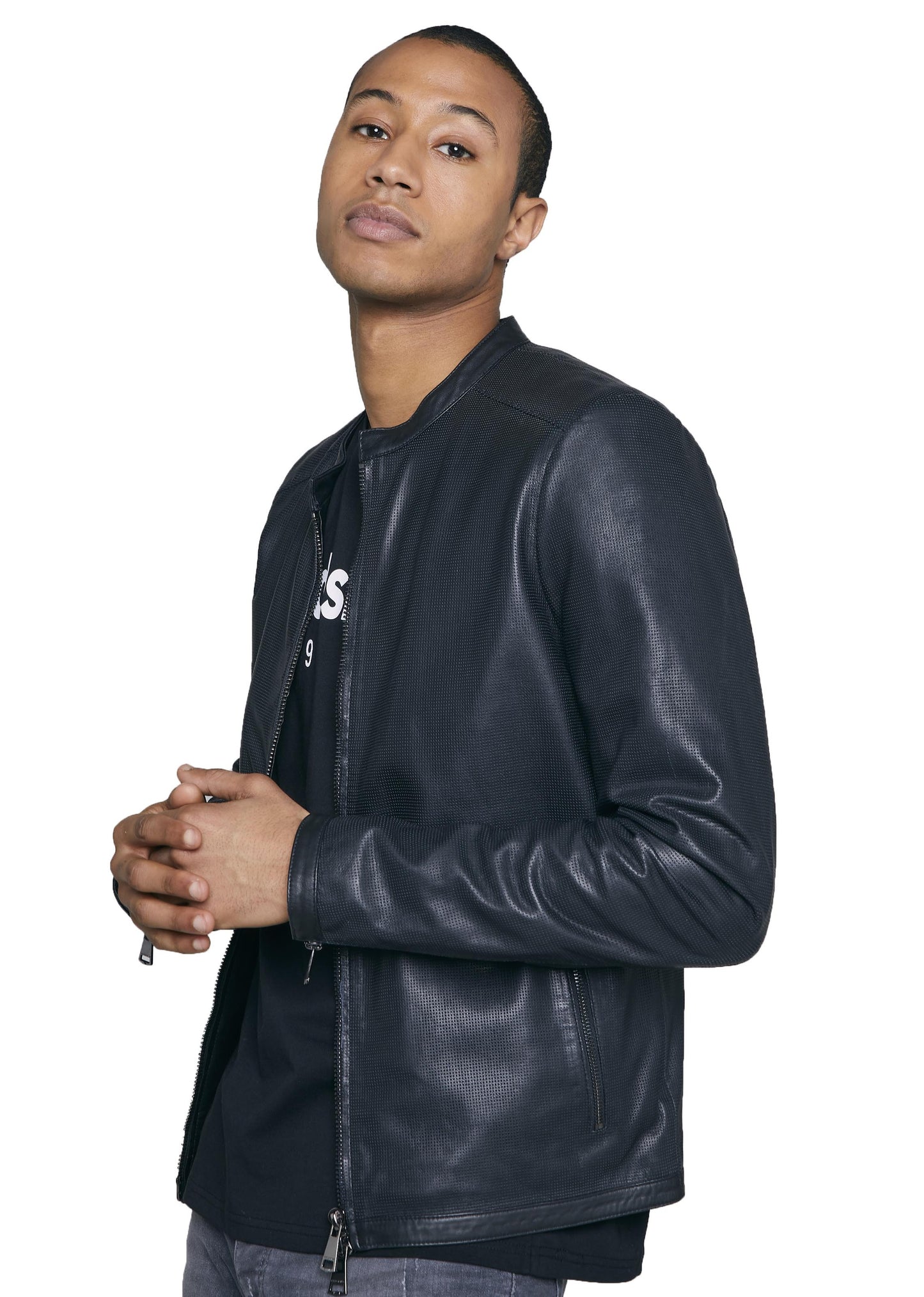 Blouson cuir SMITH RING
