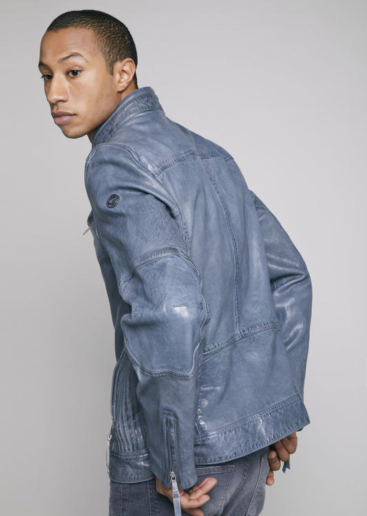 Blouson cuir TRUST EARLEY