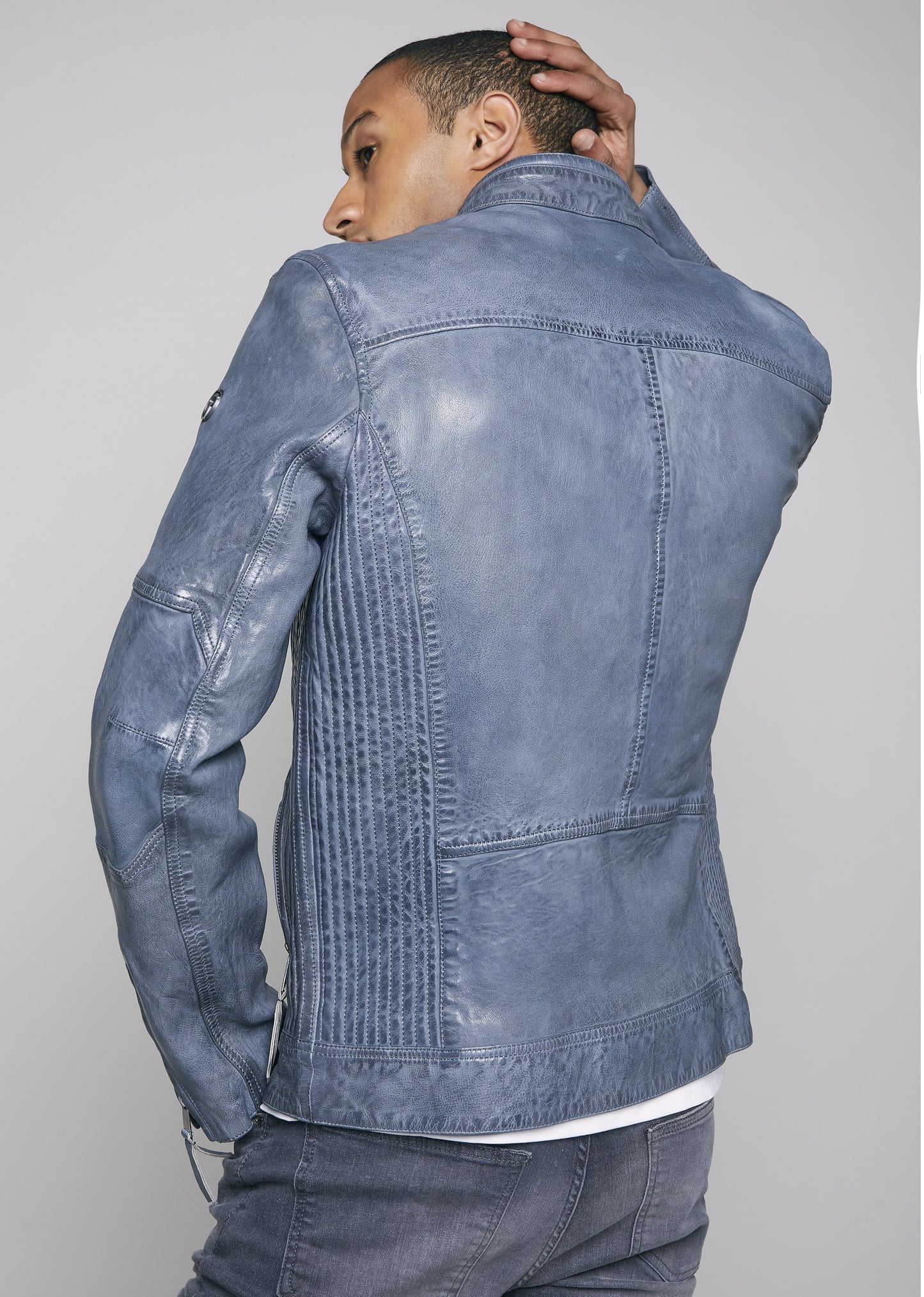 Blouson cuir TRUST EARLEY
