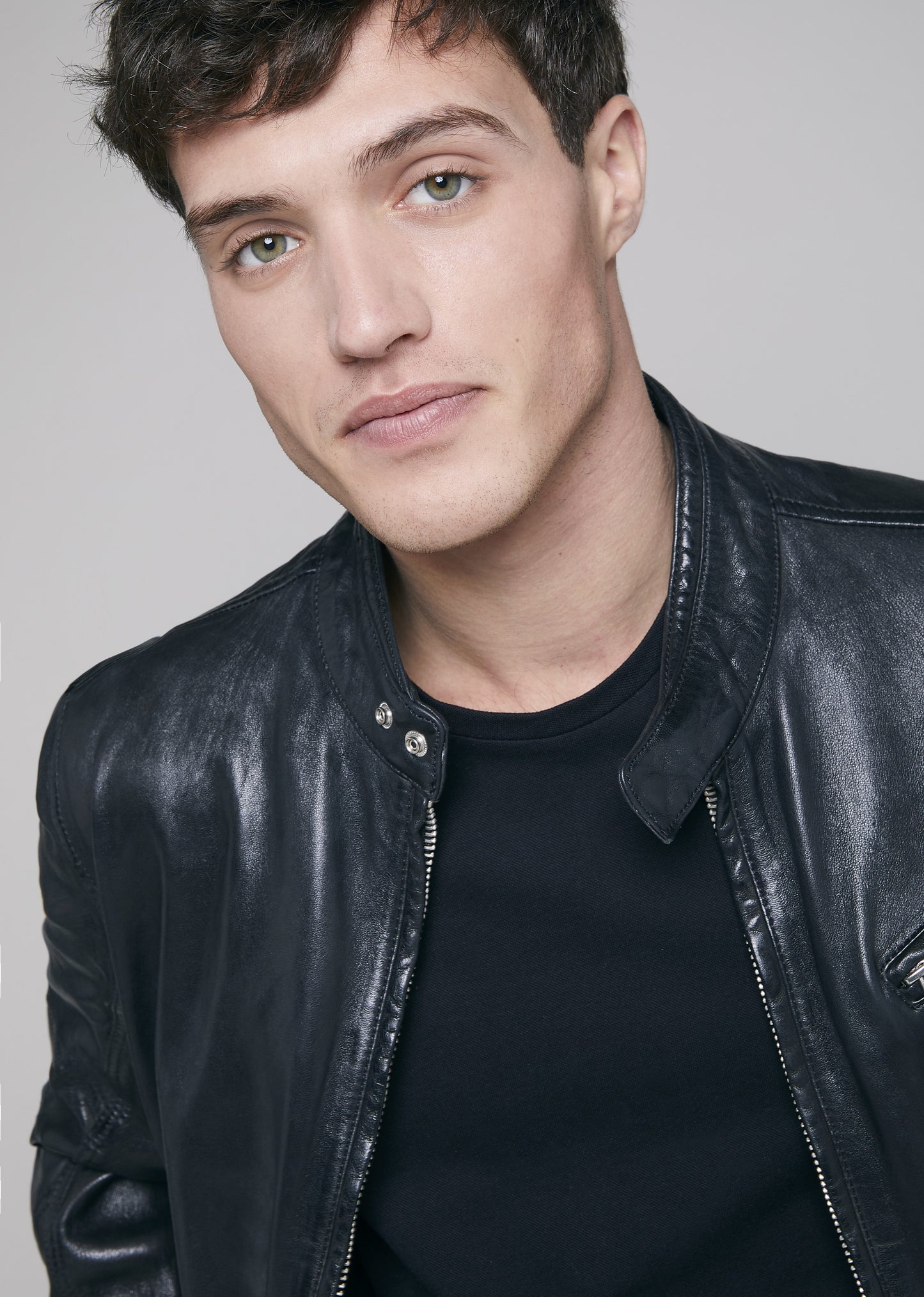 Blouson cuir TRUST EARLEY