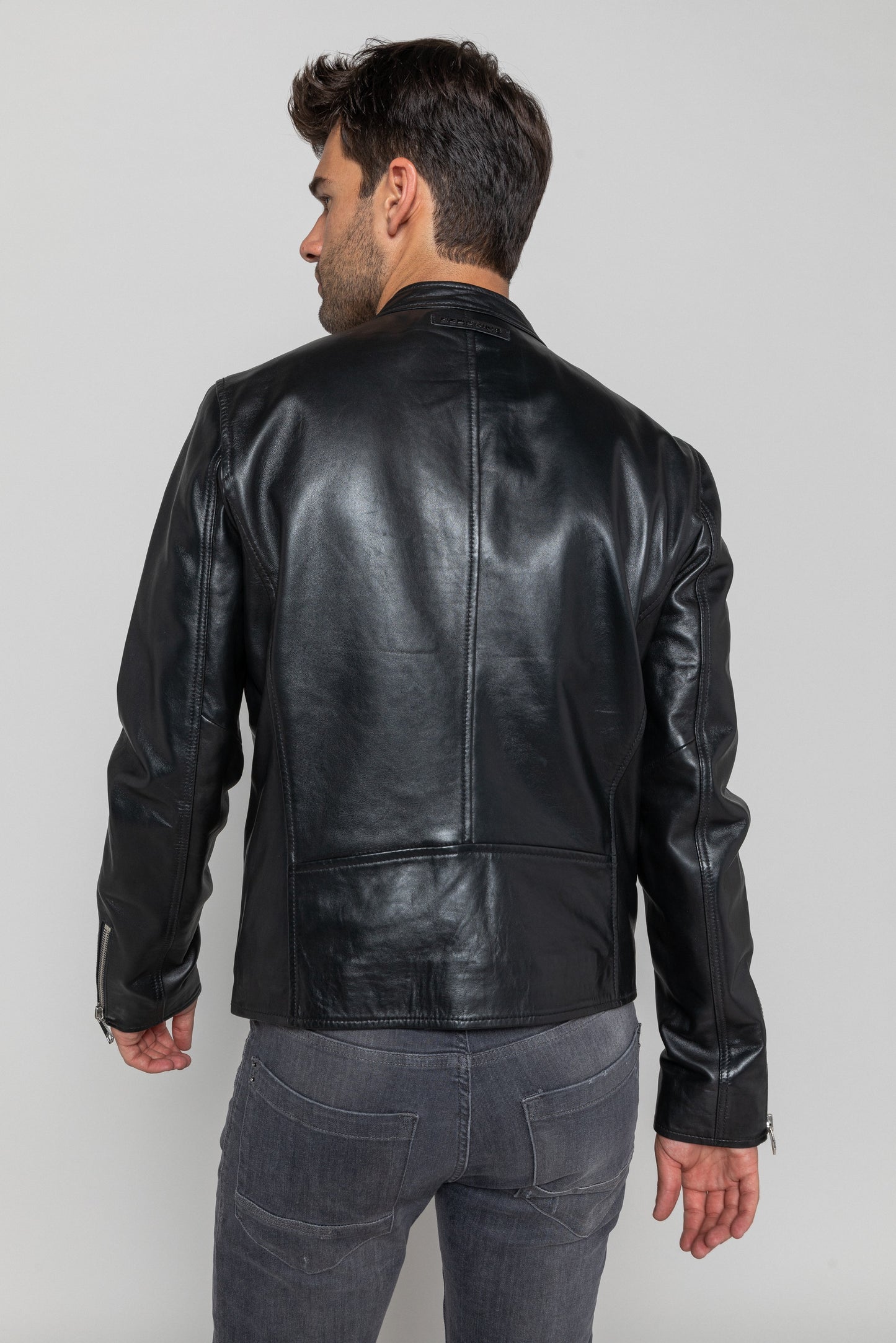 Blouson cuir WAYNE SHINE