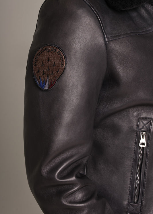 Blouson en cuir RAFAL YCON