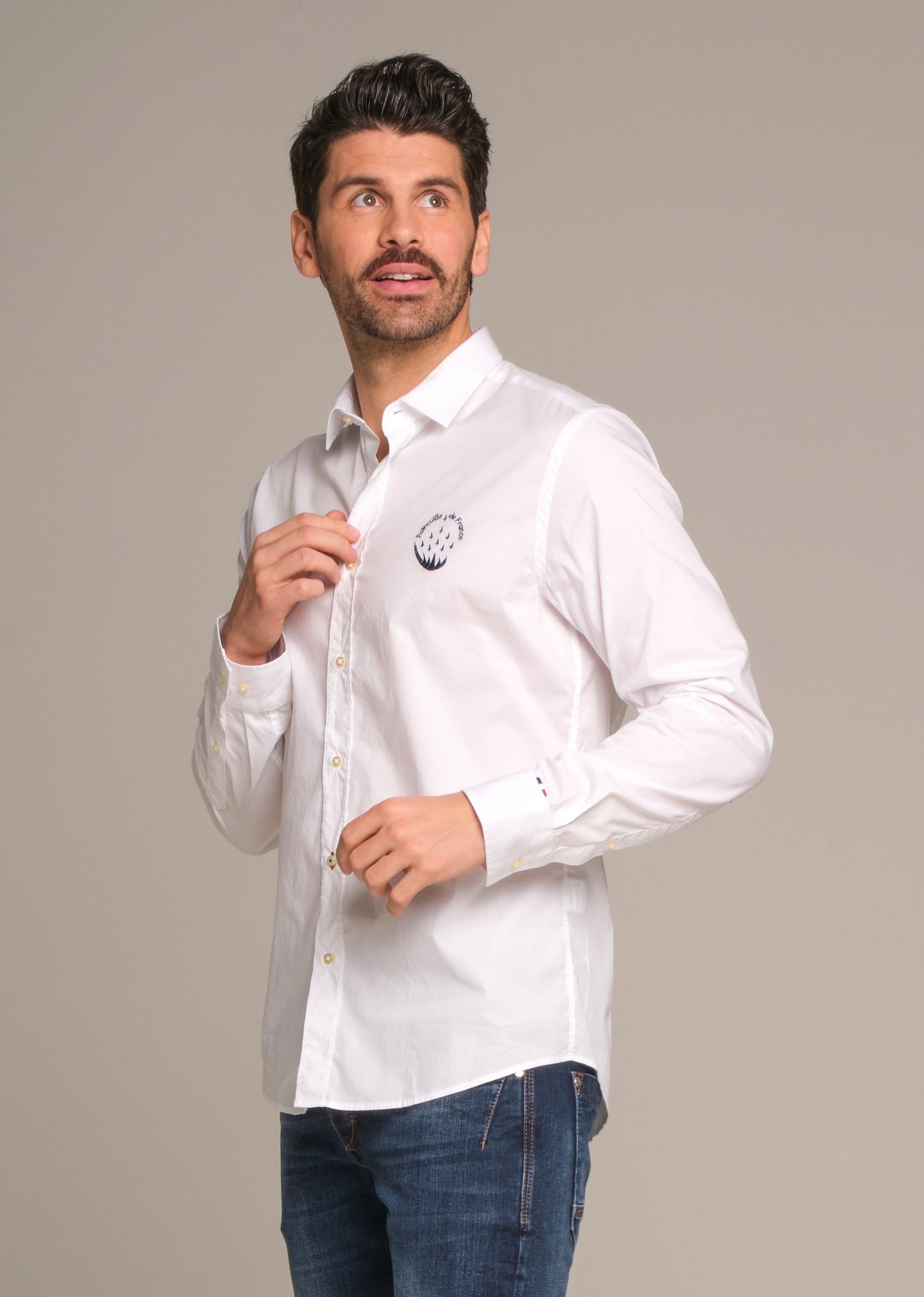 Chemise blanche LEADER NATO